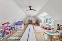 Kids play room but this space could have many uses.