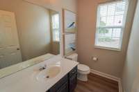 Main level Half Bath