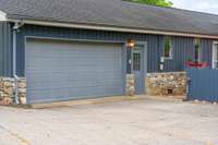 Plenty of space for cars inside and outside the garage.