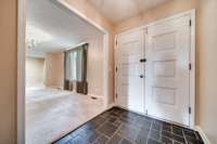 What a great entryway.