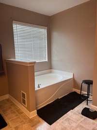 Primary Bath with soaking tub