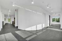 Indoor upstairs walking track inside the clubhouse