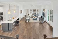 Previously built home, features and selections may vary