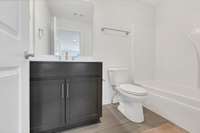 Upstairs ensuite full bathroom
Previously built home, features and selections may vary