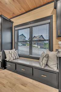 Interior of 5 bedroom rooftop cabin.  6 bedroom rooftop floor plan will vary.