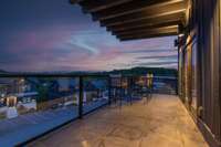 Interior of 5 bedroom rooftop cabin.  6 bedroom rooftop floor plan will vary.