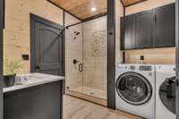 Interior of 5 bedroom rooftop cabin.  6 bedroom rooftop floor plan will vary.