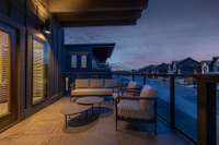 Interior of 5 bedroom rooftop cabin.  6 bedroom rooftop floor plan will vary.