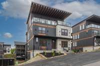 Exterior of similar cabin in community.  Developer reserves the right to alter finishes.