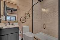 Interior of 5 bedroom rooftop cabin.  6 bedroom rooftop floor plan will vary.