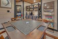 Interior of 5 bedroom rooftop cabin.  6 bedroom rooftop floor plan will vary.