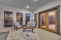 Interior of 5 bedroom rooftop cabin.  6 bedroom rooftop floor plan will vary.