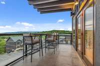 Interior of 5 bedroom rooftop cabin.  6 bedroom rooftop floor plan will vary.