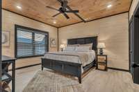 Interior of 5 bedroom rooftop cabin.  6 bedroom rooftop floor plan will vary.