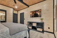 Interior of 5 bedroom rooftop cabin.  6 bedroom rooftop floor plan will vary.