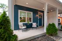 The perfect spot for morning coffee or wining down in the evening.