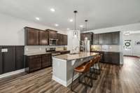 Gas oven and cooktop