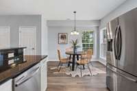 It also has new stainless steel appliances.