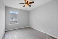 Don't need all three bedrooms? Transform one into a home office or hobby space.