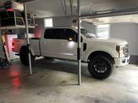Garage bays are extra large to accommodate any vehicle you have!