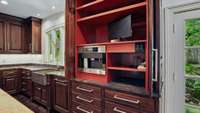 Built in Miele coffee machine