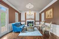 Formal Living/Dining Room with current paint color