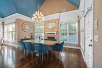 Dining/Sitting room off living room and kitchen