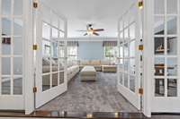 Upstairs bonus room