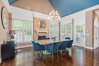 Dining or sitting room off kitchen