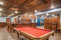 Full sized pool table