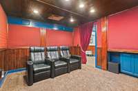 Theater room
