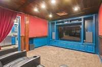 Theater room