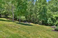 View from the screened in porch