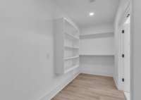 Bedroom #4 walk-in closet