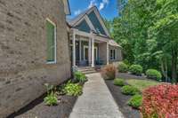 Covered front porch