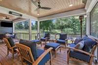 406 sq ft screened in porch