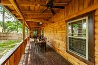 Side porch!