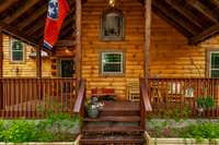 Wonderful front porch to relax on!
