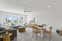 Bonus Room!!!! For football games, crafting, home office, bunk room... create a space that fits your needs.