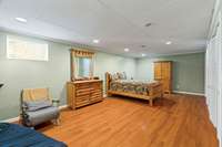 Basement apartment large flex room with large closet.