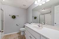 Basement apartment full bath.