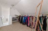 3-story master closet. Second level.