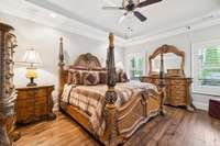 The primary suite boasts double trey ceilings, recessed lighting, and beautiful hardwoods. 4416 Attleboro Dr. Murfreesboro, TN 37128