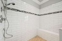 A fully tiled, standalone shower offers a spa-like experience. 4416 Attleboro Dr. Murfreesboro, TN 37128