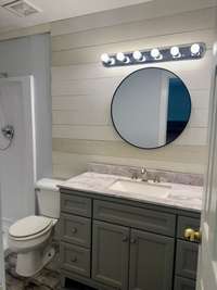 Newly renovated primary bathroom