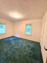 Bedroom with closet.