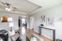 A neutral color palette makes decorating easy and allows your personal style to shine.