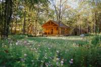 The venue - perfect for corporate retreats, gatherings, and weddings and situated next to a beautiful creek