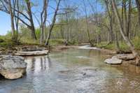 Same creek as Gator Rock that is located a short ride from the main lodge
