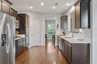 Huge walk in pantry!